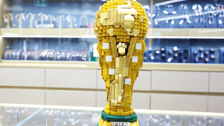 Dünyanın en pahalı lego kupası