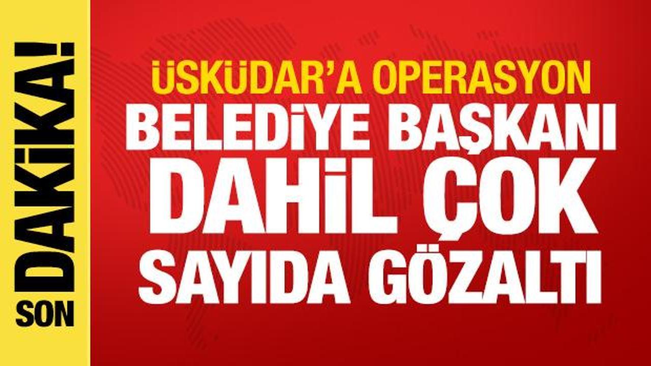 Uskudar belediyesine operasyon sinem dedetas dahil cok sayida gozalti AbRV2QiQ
